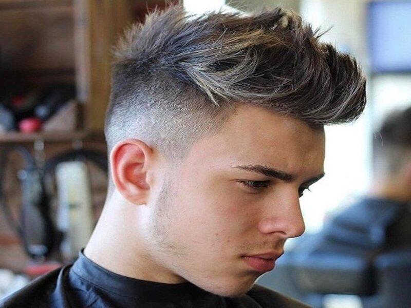 Kiểu tóc mohican Layer thời thượng
