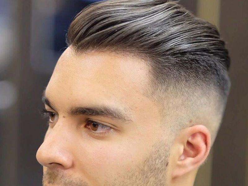 Kiểu tóc Mohican dài vuốt ngược