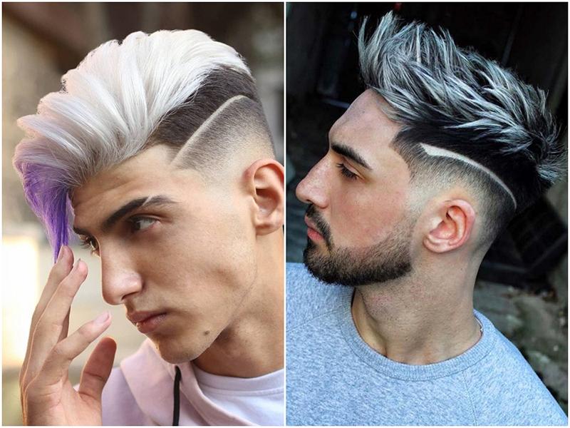 Nên nhuộm màu gì với kiểu tóc Mohican dài?