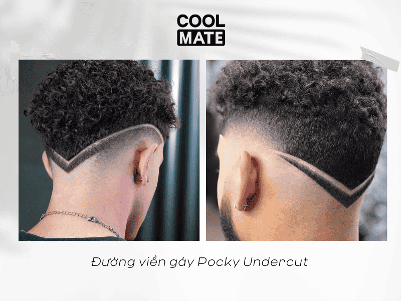 Đường viền gáy Pocky Undercut