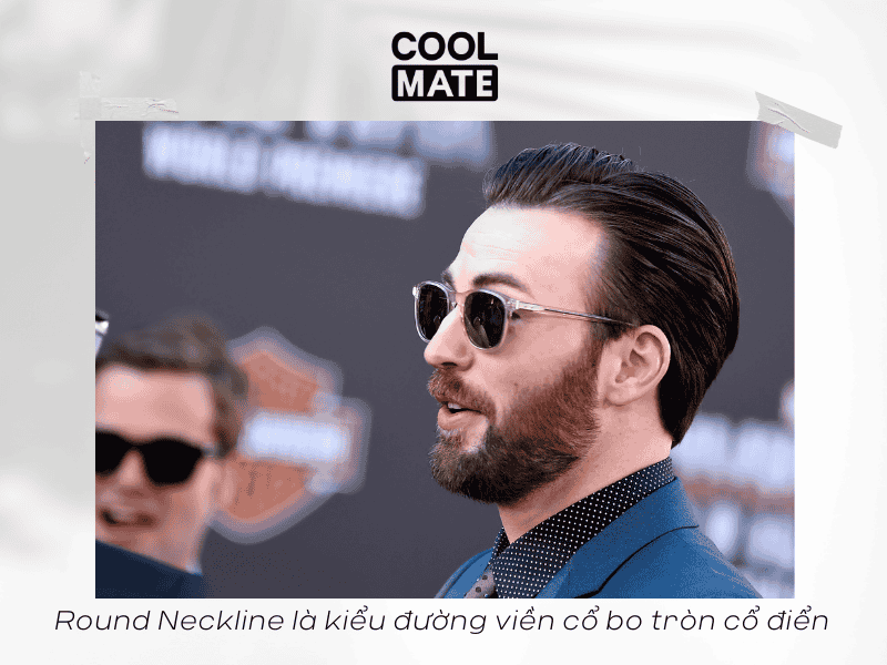 Round Neckline: kiểu đường viền cổ bo tròn cổ điển