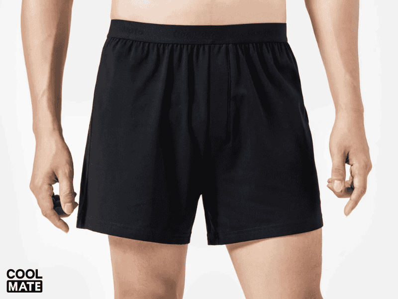 Sự thoải mái khi mặc quần boxer shorts