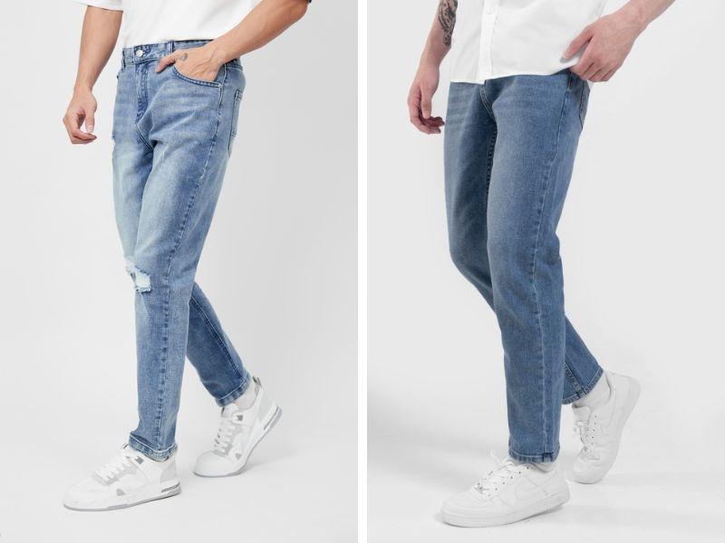 Quần jeans nam - dễ phối đồ
