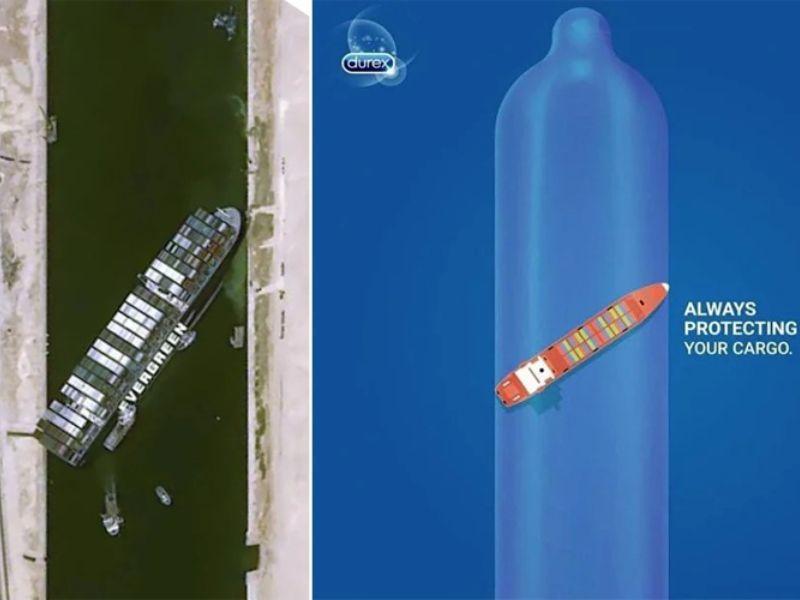 Durex cập nhật tin tức theo dòng thời sự như tốc độ ánh sáng