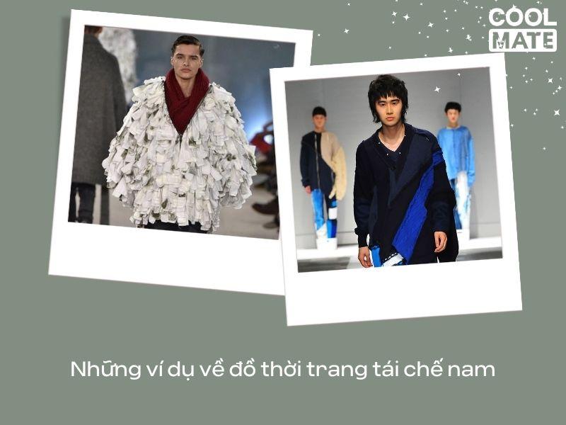 Các thương hiệu thời trang đang sử dụng vật liệu tái chế trong thiết kế đồ nam
