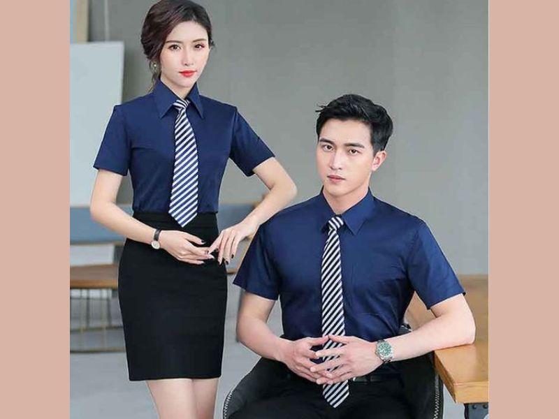 Đồng phục Áo sơ mi và chân váy công sở