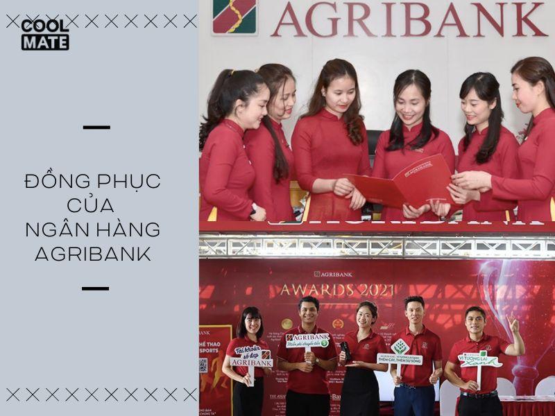 Đồng phục Agribank: Màu đỏ đặc trưng