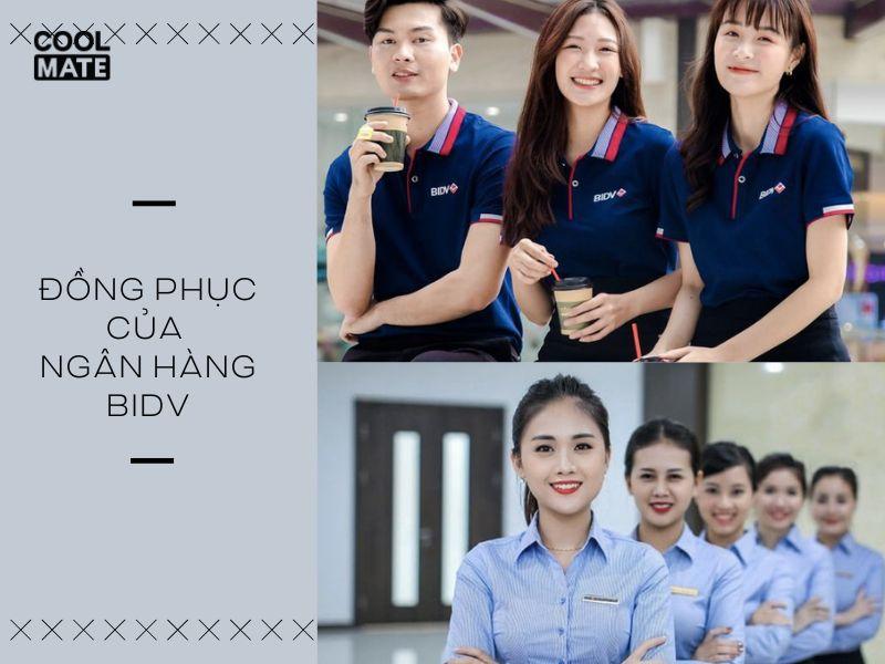 Đồng phục BIDV: Thiết kế hiện đại, màu xanh đặc trưng