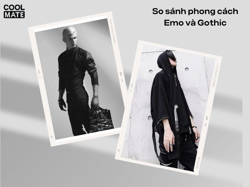 Điểm giống nhau giữa phong cách Gothic và Emo