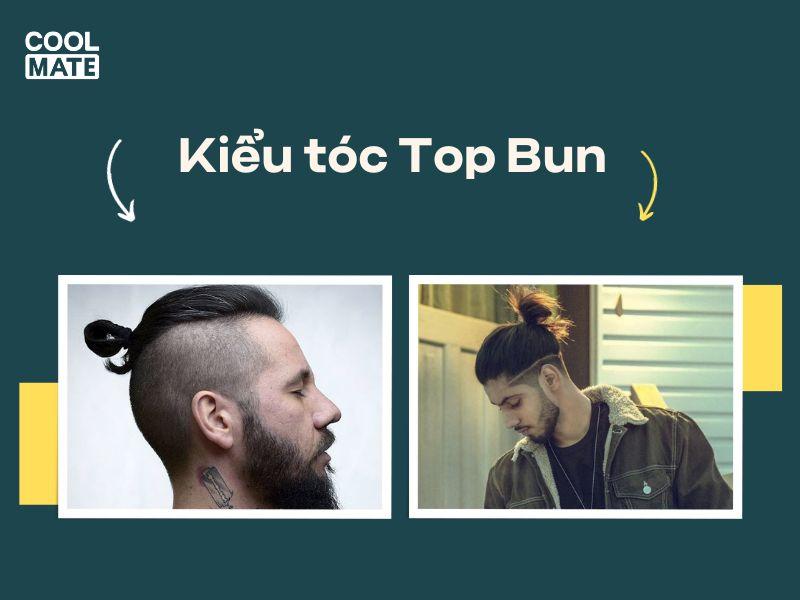 Kiểu tóc Top Bun lịch lãm