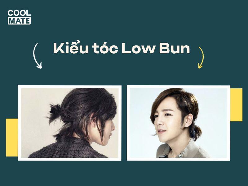 Kiểu tóc Low Bun nam tính