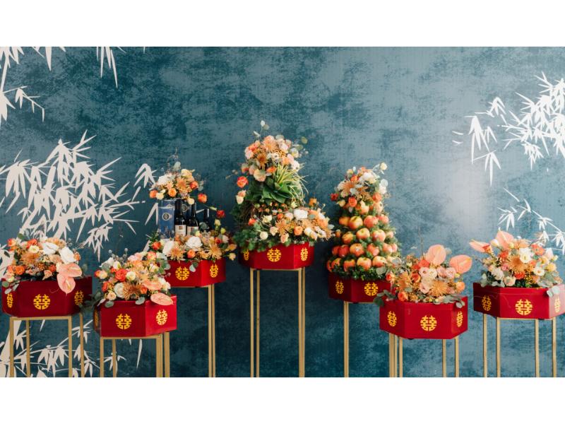 Mâm quả cưới hỏi bắt nguồn từ văn hóa truyền thống của người xưa