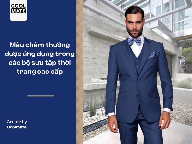 Màu chàm được ứng dụng trong thời trang cao cấp