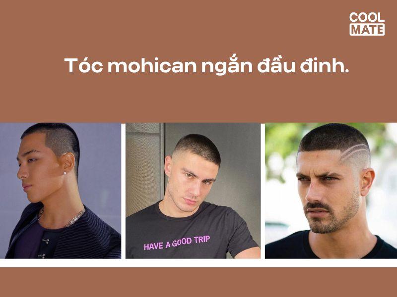 Tóc mohican ngắn đầu đinh