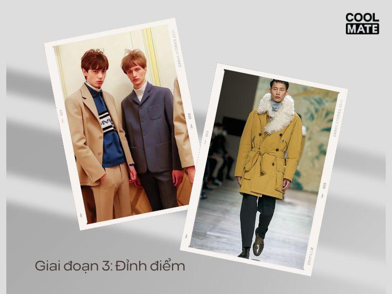 Giai đoạn đỉnh điểm của mốt thời trang