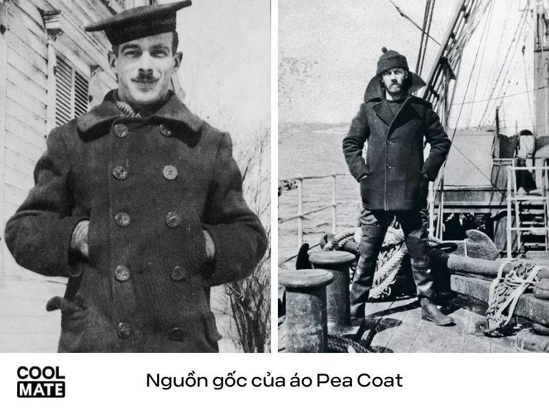 Nguồn gốc của áo khoác Peacoat