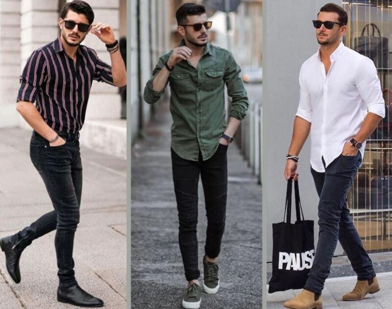 Nam giới có tỷ lệ cơ thể hình thang dễ dàng phối đồ và theo đuổi bất cứ phong cách thời trang nào