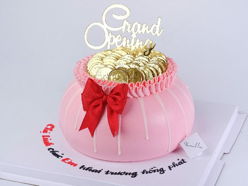 Bánh kem khai trương
