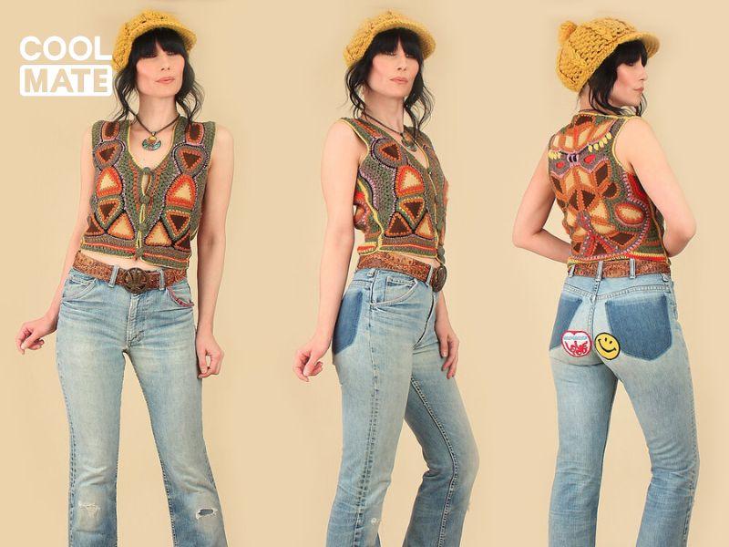 Quần jeans ống loe: Phong cách Hippie hiện đại