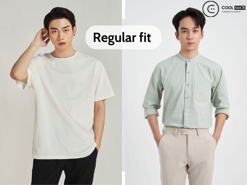 Ví dụ về form regular fit