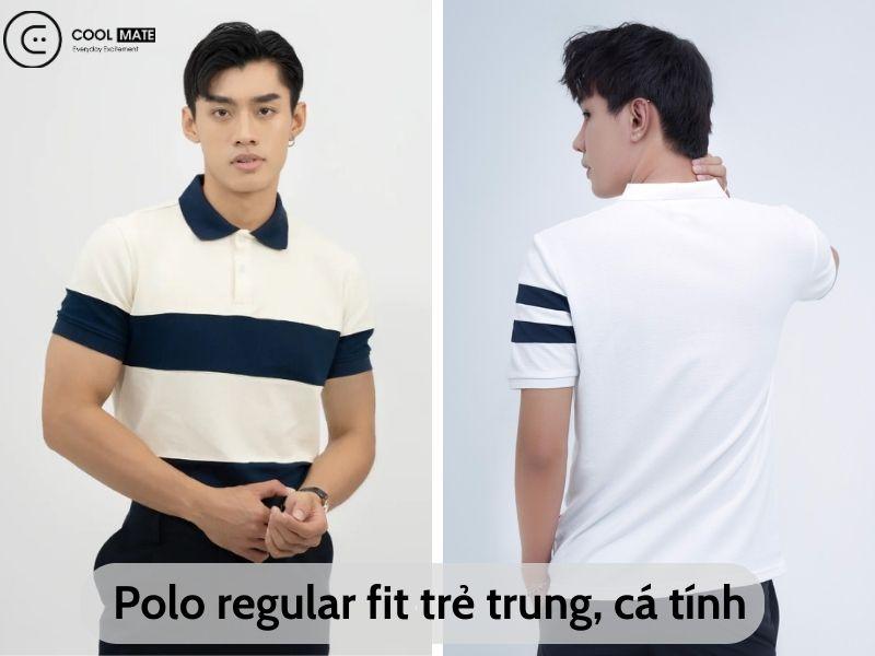 Áo polo regular fit