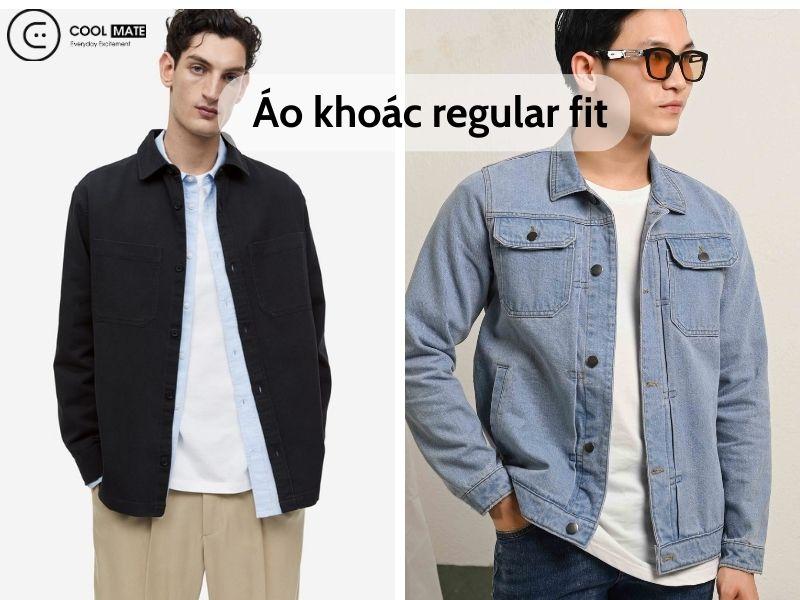 Áo khoác regular fit