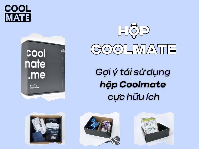 tái sử dụng hộp Coolmate