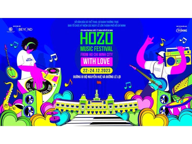 Đây là đêm công diễn Cảm hứng Hò Dô thuộc khuôn khổ của Liên Hoan Âm Nhạc Quốc tế TPHCM.