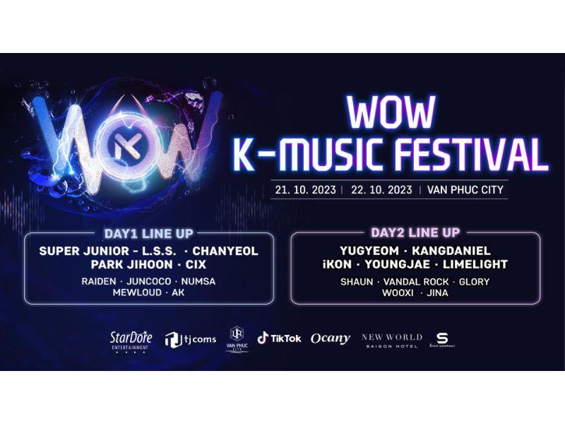 Sự kiện hot hit với dàn line up tên tuổi hàng đầu của Kpop