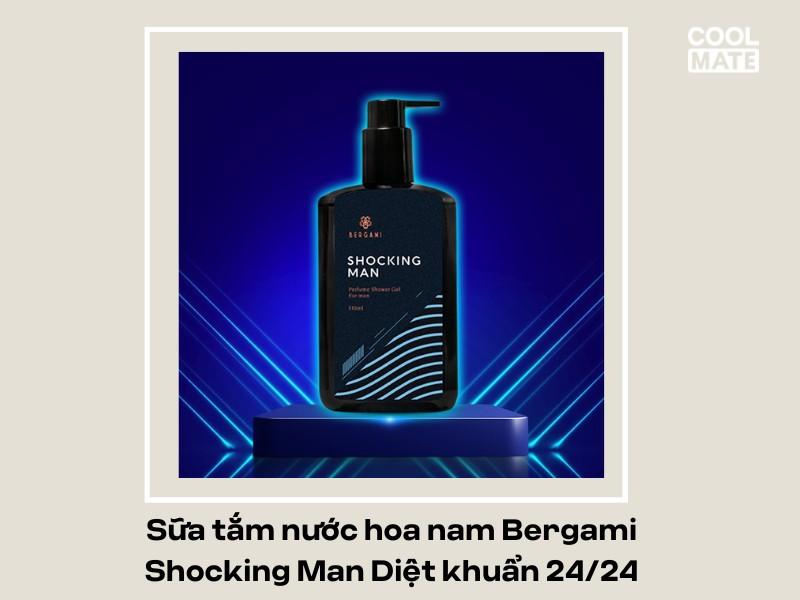Bergami - top sữa tắm thơm lâu cho nam