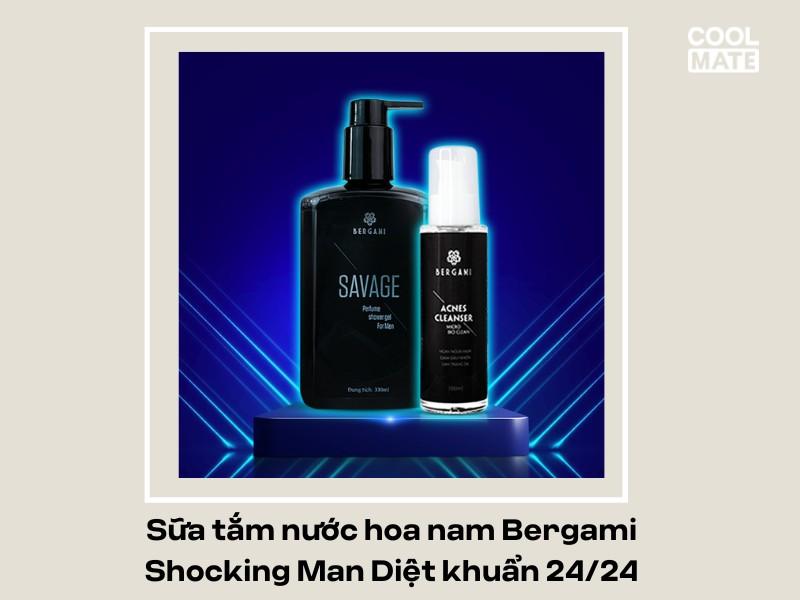 Bergami là một trong những dòng sữa tắm thơm nhất cho nam mà chàng nên thử 