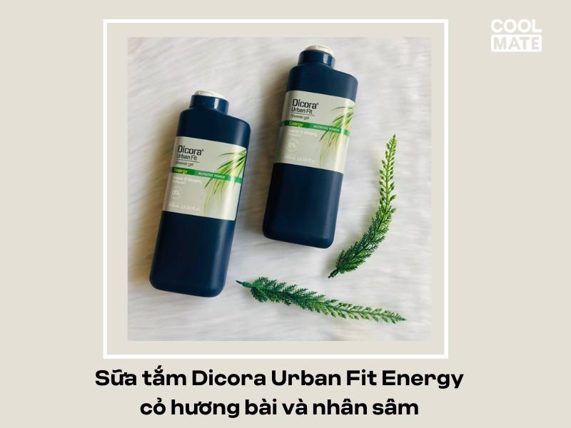 Sữa tắm thơm lâu cho nam Dicora từ cỏ hương bài và nhân sâm tự nhiên