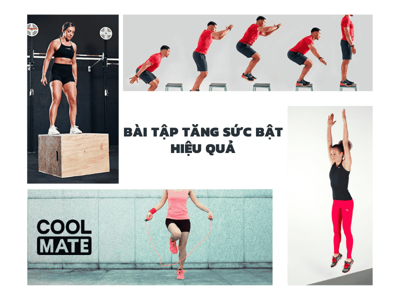 Những bài tập tăng sức bật hiệu quả và nhanh chóng