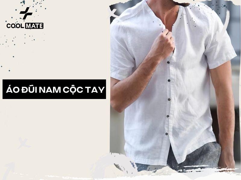 Áo đũi nam cộc tay