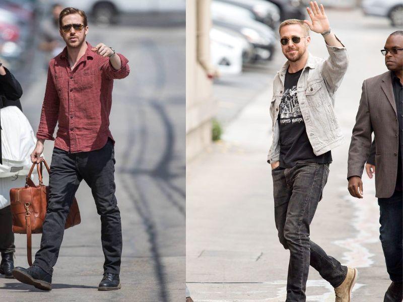 Phong cách thời trang nam trung niên của nam diễn viên Ryan Gosling 