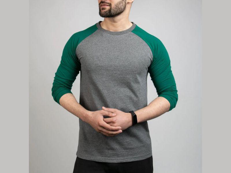 Tay raglan tạo điểm nhấn cho trang phục