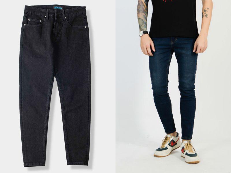 Quần skinny jeans cực kỳ bó sát vào cơ thể
