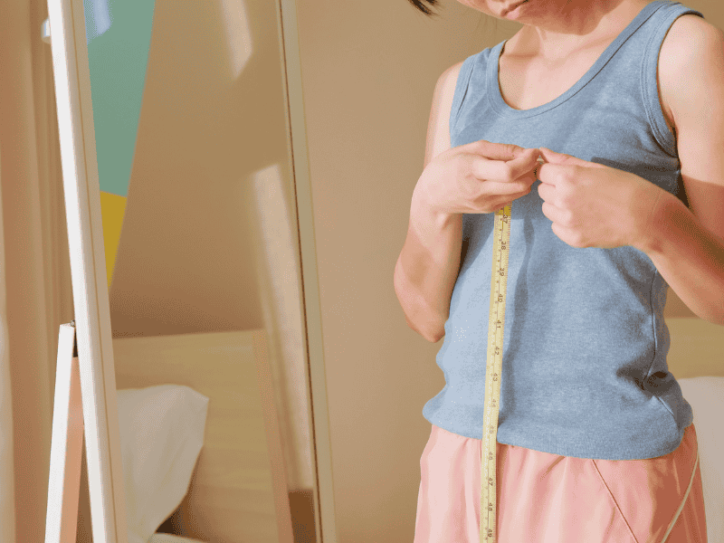 Bước 3: Tính số đo vòng ngực