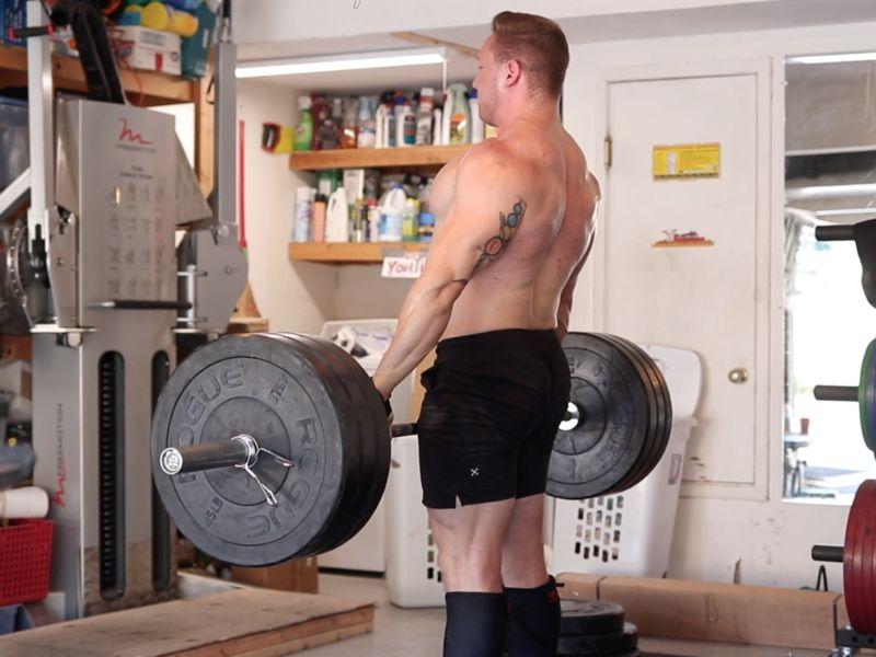 Wide-grip Deadlift