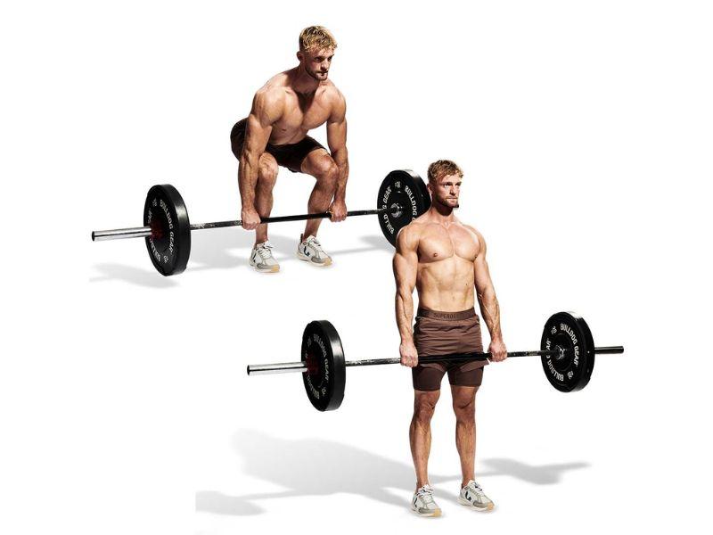 Bước nâng tạ trong deadlift