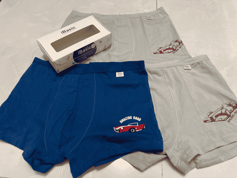 Quần lót bé trai cotton iBasic