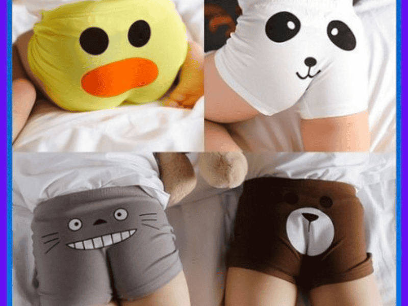 Quần lót hình gấu cho bé
