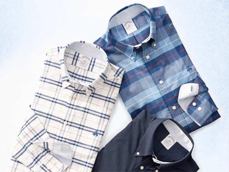 Áo sơ mi Brooks Brothers phù hợp cho môi trường công sở và thường nhật