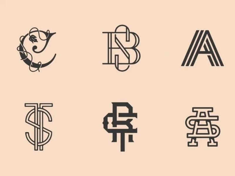 Các loại monogram khác nhau
