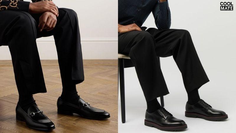 Phối giày Moccasin với quần jean