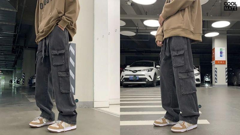Quần túi chéo thiết kế túi hộp - Item kinh điển cho phong cách thời trang năng động, cá tính