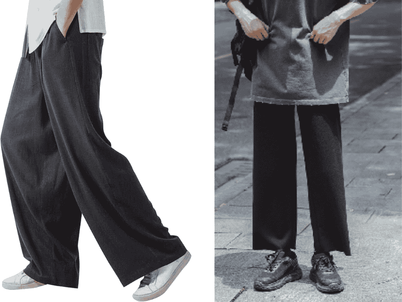 Phân biệt quần Palazzo, Culottes và quần ống rộng