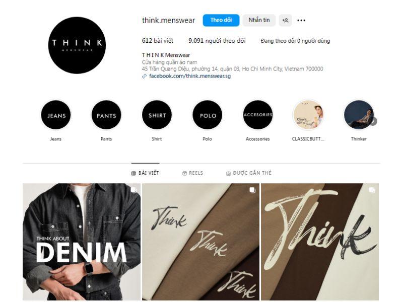 shop Think Menswear