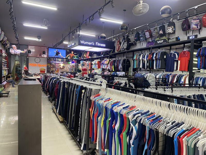 Không gian rộng rãi của Tom Sport