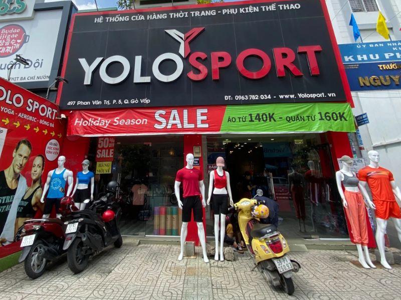Shop đồ thể thao Yolo Sport